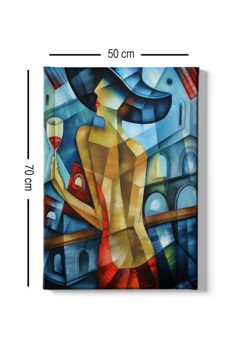 Wallity Kanvas Tablo 50 x 70 cm Multicolor Wallity Kanvas Tablo 50 x 70 cm Multicolor